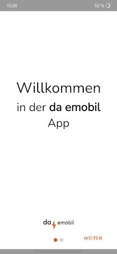 Android application da emobil screenshort