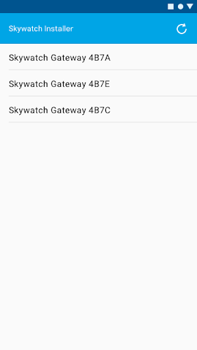 Android application Skywatch Installer screenshort