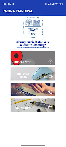 Android application Ubicate Uasdiano screenshort