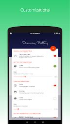 Dreaming Battery - Minimalistic Screen Saver