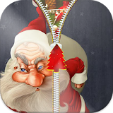 Christmas Santa Zipper Lock icon