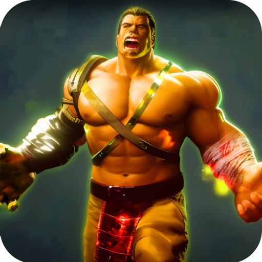 Super city Hero:Muscle Hero logo
