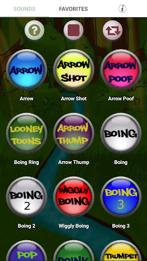 Android application Cartoon Sound Effects screenshort