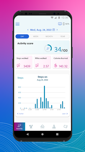 Eisai Wellness Band (EWB) Screen 3