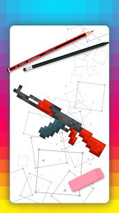 How to draw pixel weapons. Step by step lessons 1.2.5 APK screenshots 1