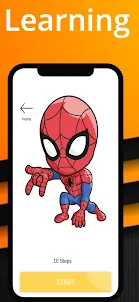 How to draw Spider