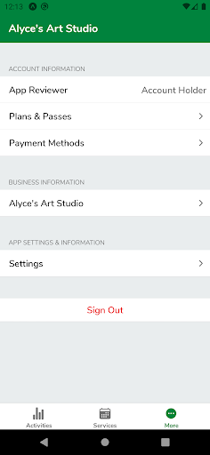 Android application Alyce's Art Studio screenshort