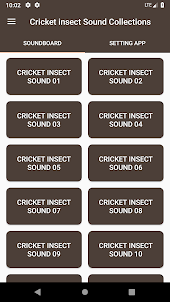 Cricket insect Sound Collectio