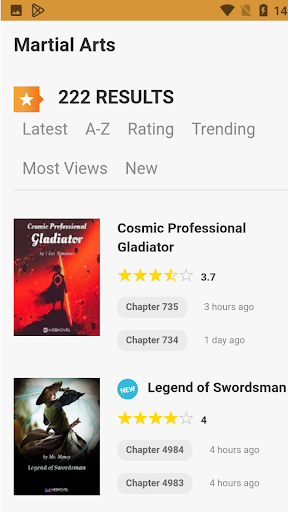 Brikom Novel And Comic screenshot 20