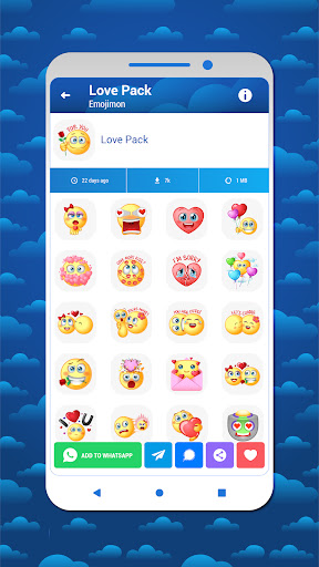 Emoji WhatsApp Stickers Screen 3