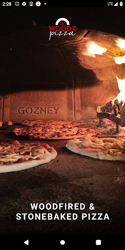 Android application Woodz Pizza screenshort