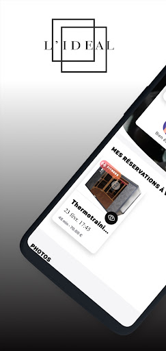 Android application L'idéal Club screenshort