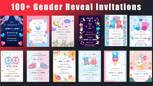 Baby Shower Invitation Card Screenshot 2 - AppWisp.com