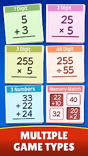 Math Games - Addition, Subtraction, Multiplication 1.2.3 Screenshots 4
