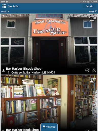 Screenshot of Visit Bar Harbor