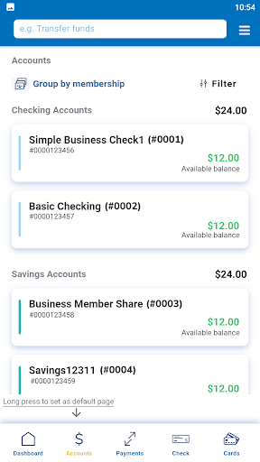 San Francisco FCU Mobile Screen 3