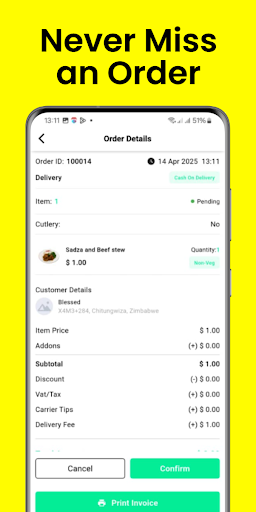 App screenshot