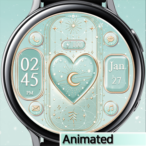 Moon and Heart - Watchface 1.0.0 Icon