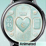 Moon and Heart - Watchface icon