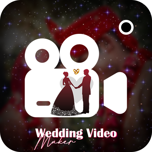 Marriage video maker & music logo