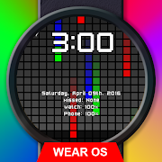 Watch Face: Color Pixel - Wear OS Smartwatch  Icon