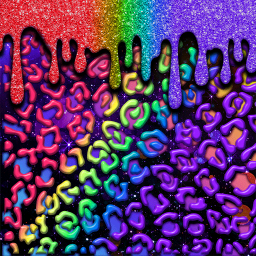 Jelly RainbowLeopard-Wallpaper logo