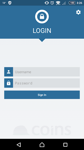 Android application COINS mTick screenshort