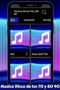 Screenshot 4 Musica Disco de los 70 80 90 android