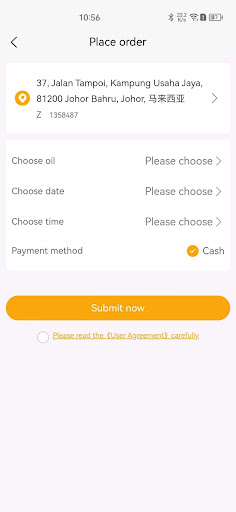 Litrocom UCO Screen 3