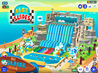 Idle Theme Park Tycoon - Juego de recreación