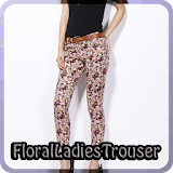 FLORAL LADIES TROUSERS icon