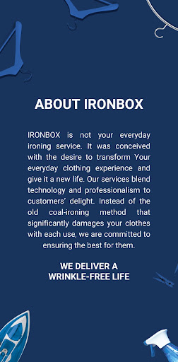Android application IRON BOX- Franchise screenshort