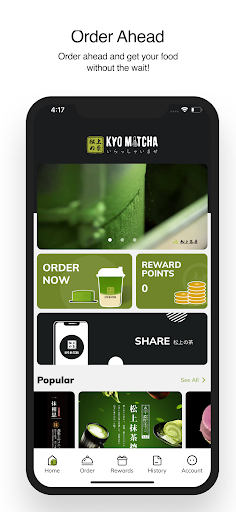 Screenshot of Kyoto Matcha