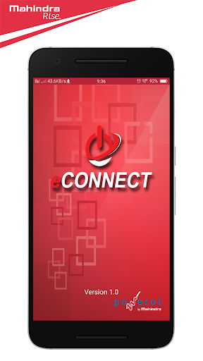 Android application Powerol eCONNECT screenshort