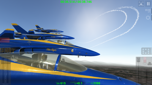 Code Triche Blue Angels: Aerobatic Flight Simulator APK MOD 4