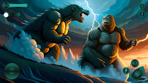 Android application Monster King kong vs Godzilla screenshort