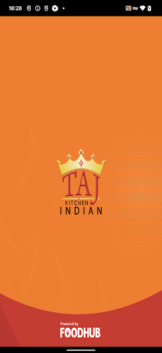 Android application Taj Kitchen screenshort