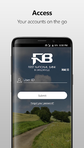 Android application FNB Taylorville Mobile screenshort