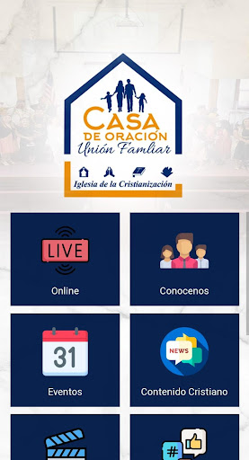 Android application Casa De Oracion ICN screenshort