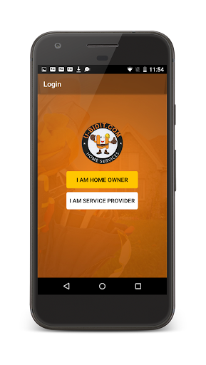 Android application U-Bidit Home Services screenshort