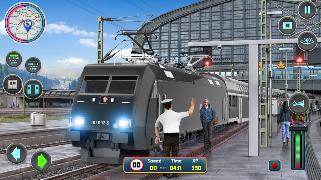 تحميل لعبة City Train Driver مهكرة 2023 للاندرويد