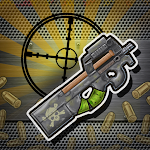Cover Image of Herunterladen Machine sound Gun game Clicker  APK