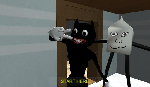 Among Cartoon Cat Night SCP Milkwalker Versus 2 screenshots 1