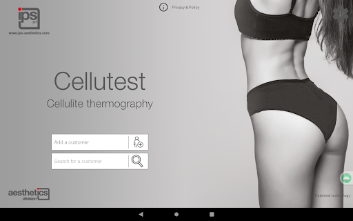 Android application Cellutest AI screenshort