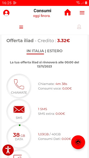 iliad Mobile screenshot 2