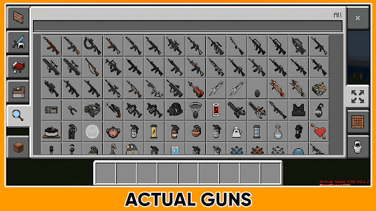 Guns Mods for Minecraft PE
