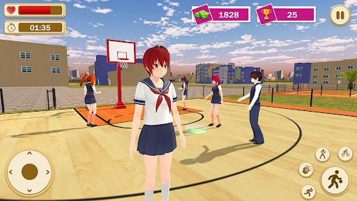 High School Girl Life Sim 3D - Simulation - games
