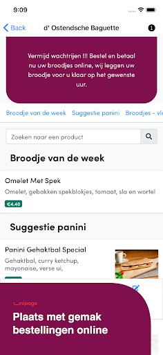 d’Ostendsche Baguette Screen 2