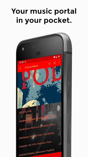 Android application Poland / Polish Music Radio screenshort