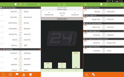 Futbol24 Fußball Livescore App Screenshot